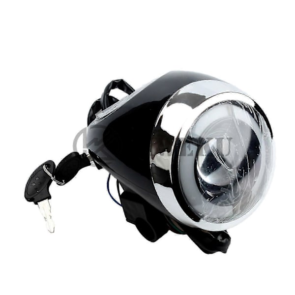Citycoco sähköpotkulaudan Angel Eye 60V nopeus- ja tehomittari lisävarusteet, ajovalo, avain ja sähkölukkosetti Ordinary