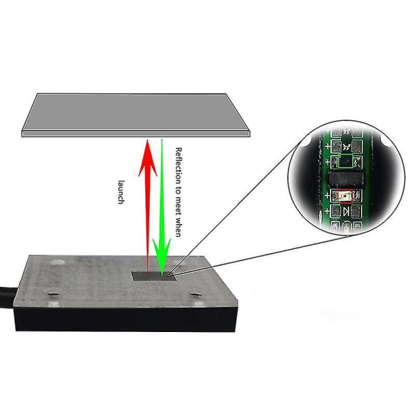HID Reflekterende Fotoelektrisk Switch, En-knap USB Tilpasset Tastatur, Infrarød Sensor SwitchBY