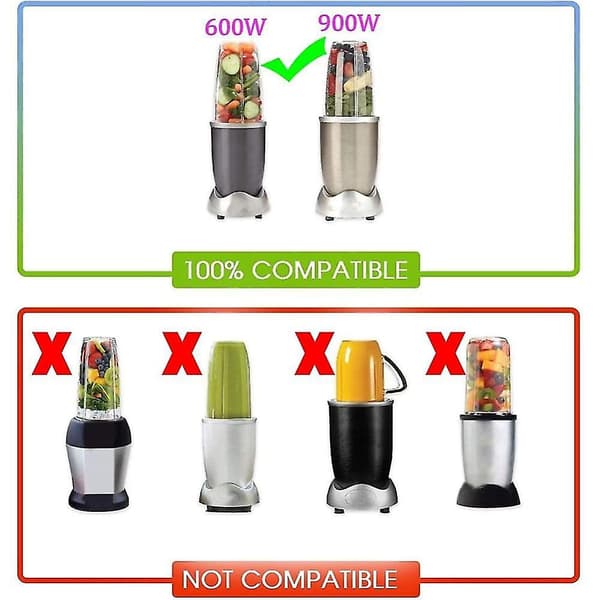 Reservedeler til Nutribullet Blender - 32oz Kopper & Blad
