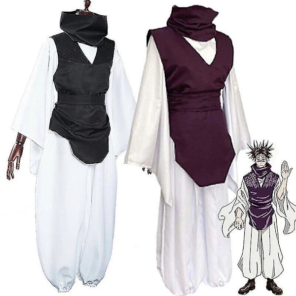 Män's Cosplay Anime Jujutsu Kaisen Choso Kostym Halloween Fancy Outfits Red 2XL