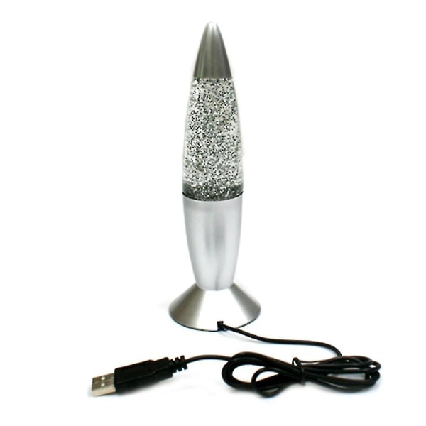 Glitter Lava Lamp Color-changing DecorBY