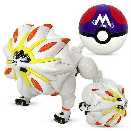Figur Delikat Animation Pokmon Solgaleo actionfigur legetøjsmodel til børn 10 cm
