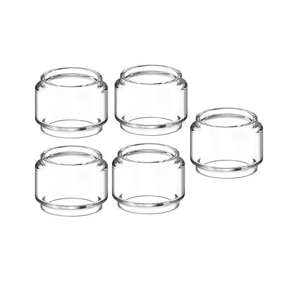 5 Pcs Spare Glass Pyrex Tank Bulbs for GeekVape Zeus Sub Ohm / Zeus X RTA 4.5Ml(Transparent)BY