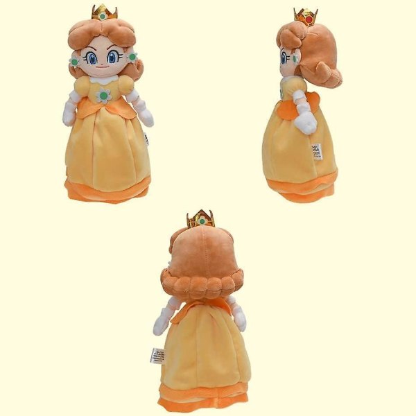 26cm Princess Peach Plys Legetøj Princess Daisy Plys Legetøj Super Mario Dukke Legetøj Gaver Til Børn (Princess Daisy) [DB]