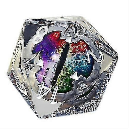 Polyhedral Dragon Eye 20-sidet Terning, Til Rollespil Purple