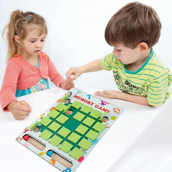 Memory Matching Game Logisk Tenkning Trening Barnehage for Alder 3+