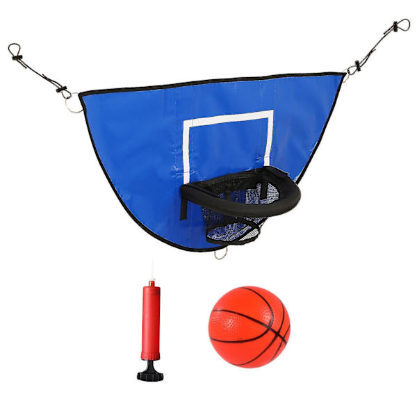 2024 Universal Mini Trampolin Basketbollskorg Lätt Att Montera Basketboll