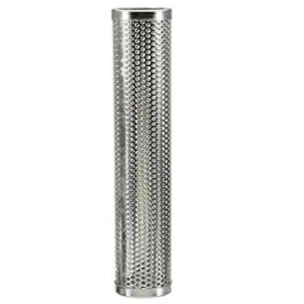 BBQ Grillgenerator i rustfritt stål med perforert nett - SmokerBY Silver