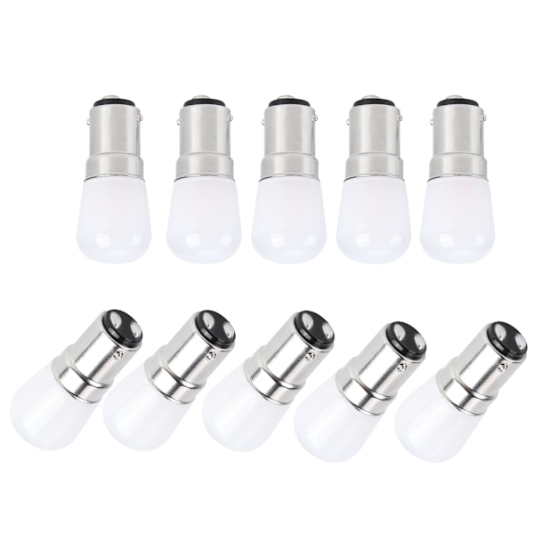 10 stk. 1,5 W LED-stearinlys pærelampe udskiftningsdele tilbehør AC 230V B15