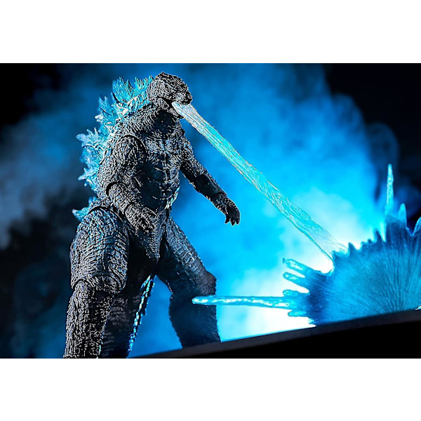 Hirviöiden Kuningas Leikkihahmo - Godzilla Actionhahmo - Dinosaurukset Leikkihahmo Godzilla - Elokuvahirviöiden Sarja Godzilla. blue