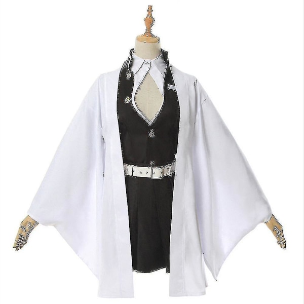 Aikuisten ja lasten Demon Slayer Kimetsu No Yaiba Anime Kimono Kanroji Mitsuri Cosplay-asu - Paras lahja A1 Only Coat 150