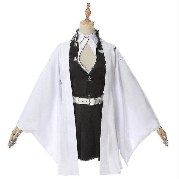 Aikuisten ja lasten Demon Slayer Kimetsu No Yaiba Anime Kimono Kanroji Mitsuri Cosplay-asu - Paras lahja A1 Only Coat 150