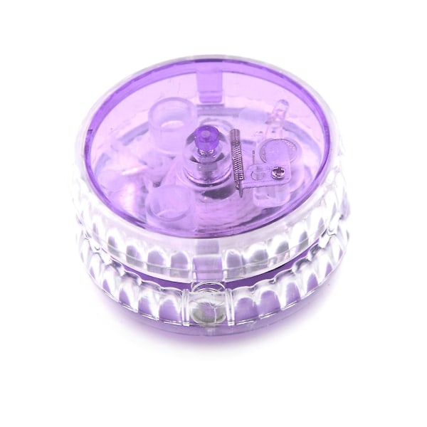 Ny Højhastigheds Yoyo Bold Lysende LED Blinkende Yoyo Legetøj Til Børnefest Underholdning purple 1pcs