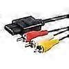 SNES Gamecube TV-kabel N64 AV Videoledning RCA Audio