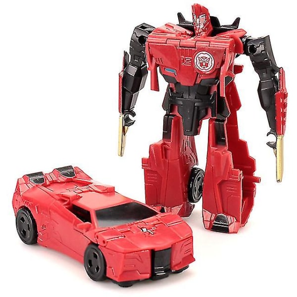 Transformationsrobot Deformeret Legetøj [DmS] Red