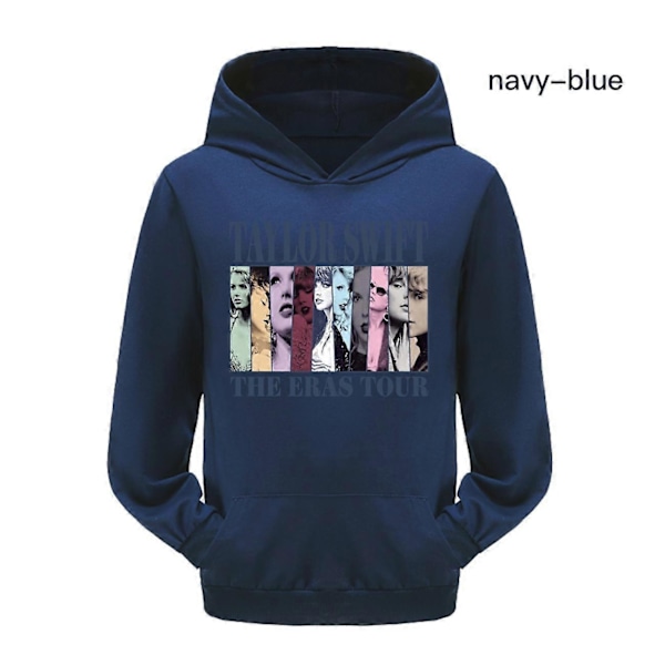 Pop Taylor Swift Julegaver The Eras Tour Hoodie Jenter Gutter Hettestroffegenser Pullover Topper Barn Tenåringer N 9