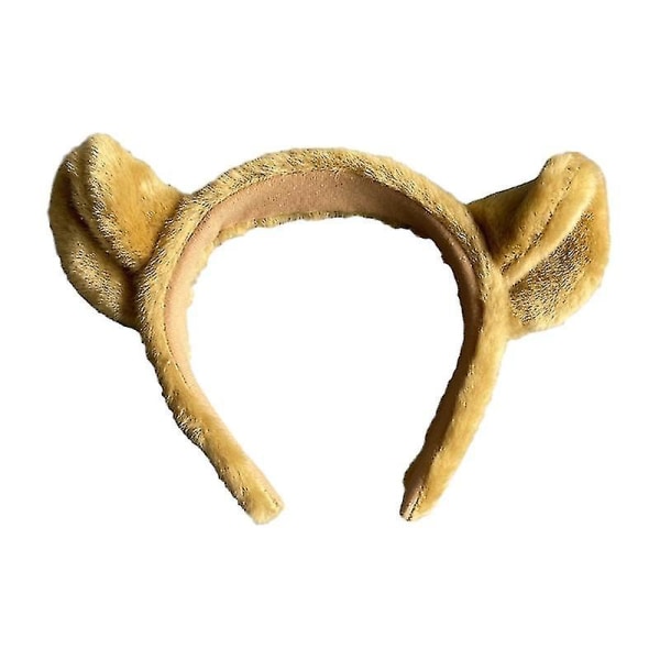 Anime Cosplay -asu Animal Paw -pehmustetut Hanskat Hännän Ihastuttavat Korvat Pääpanta Aikuisten ja Lasten BfB [DmS] Lion headband