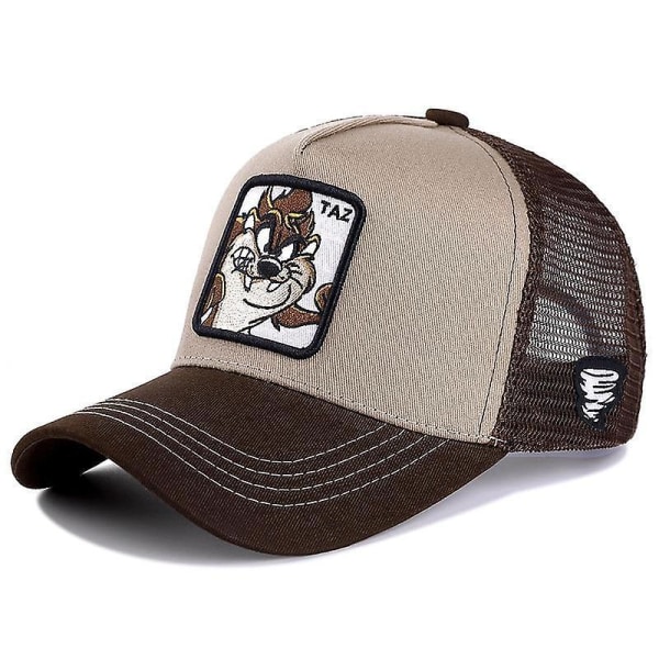 Mickey Snapback Cotton Baseball Cap & Dad Mesh / Trucker Hat TAZ KHAKI