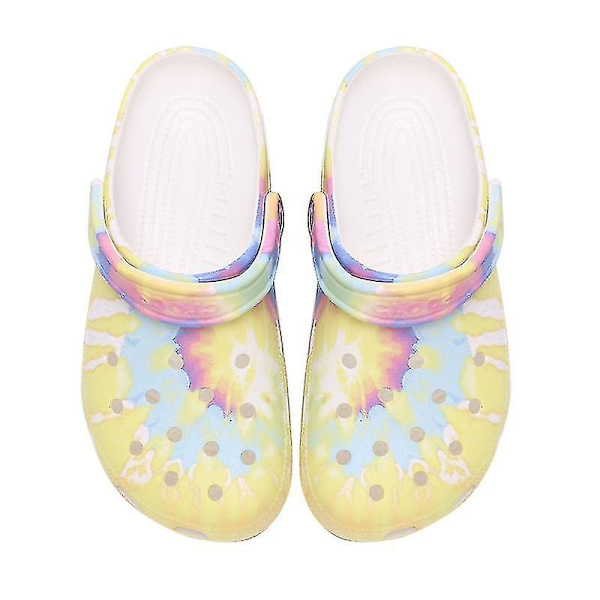 Slippers Unisex Voksne Farvestof Clog M8-W10(Size 41)