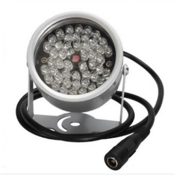 48 Ljus Kamera Fyll Ljus Anka Ägg 12v Infraröd/led Övervakning Infraröd Fyll Ljus Flood Light Belysning  (FMY)