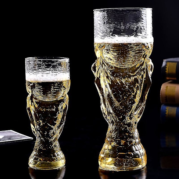 Fotbollsmatch Ölkopp Glas Fotbollsmatch Ölkopp Ölvattenkopp Barartiklar KopparBY 850ML