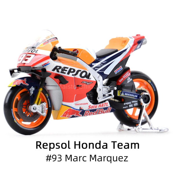 Maisto 1:18 2022 GP Racing Yamaha Factory Racing Team Die Cast Fordon Samlarmodell Motorcykel Leksaker [DmS] 2022 Yamaha 20