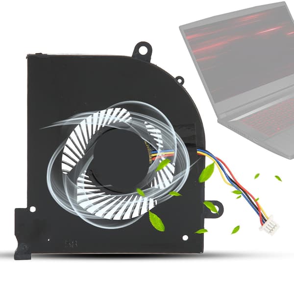 CPU Kjølevifte Høy Kvalitet Passer for GS65 Stealth GS65VR DC5V 0.5A [DB]