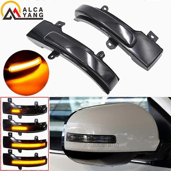 2X For Mitsubishi Outlander 2013- Lancer 2016 OEM 8351A135 LED Side Wing Dynamisk Blinklys Sidespeilindikator [DB]