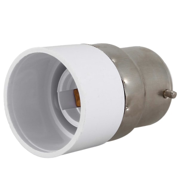 AC 220V B22 till E14 Sockelfäste för Glödlampa Adapterhållare 4st White