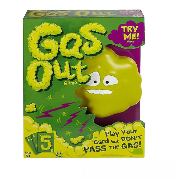 Nyt Gas Out familieselskabsspil Fart Cloud Trick Party Toys Card ES2366