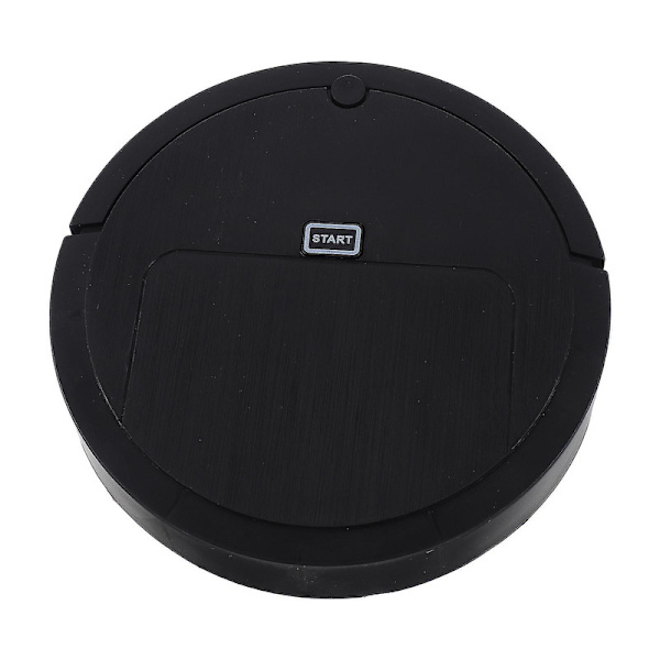 Elektrisk Städrobot Leksak Robotdammsugare Barnens Utbildningsleksak  [DmS] Black 23X23X5CM