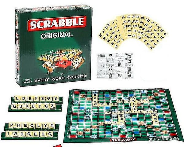 Klassisk Scrabble Brætspil Puslespil