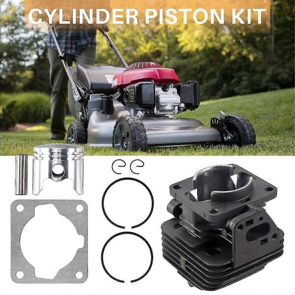 Sylindersett med stempel 36MM for TL33 1E36F-2GN B33B 33CC motor, gresstrimmer.