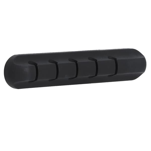 Kabelclips Holder Silikone Skrivebord Kabelopruller Clip Organizer Ledningsstyring 5 Clips [DB]