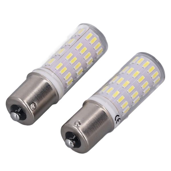 2PC BA15S-valo 4W 360 asteen valaistus 12V erittäin kirkas LED-lamppu pihalle matkailuautoon valkoinen valo