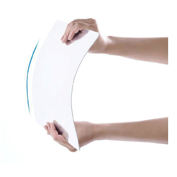 Helkroppsspeil for vegger, 20*20CM 4 stk Akrylplast Speil Veggmontert Full Lengde Rammeløst Speil Sminke Stort Langt Speil Hjemmetrening Gy