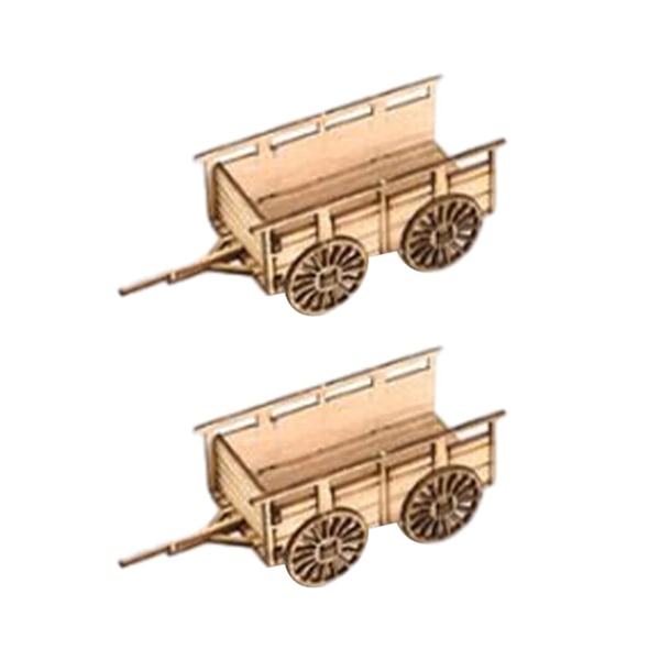 1:72 Eurooppalainen aittamalli DIY arkkitehtuurimallihiekkalaatikon koristeluun A transport vehicle optional