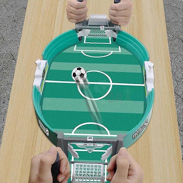 Bordfotbollsspel med fotbollsplan för bordsspel Familjespel för barn With 6 balls
