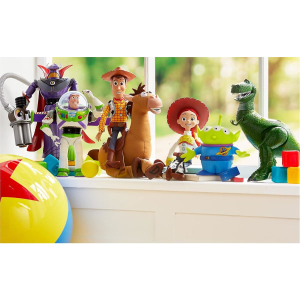 Rex Interactive talking actionfigur från Toy Story, rörlig hals, käke, ben och svans, ålder 3+