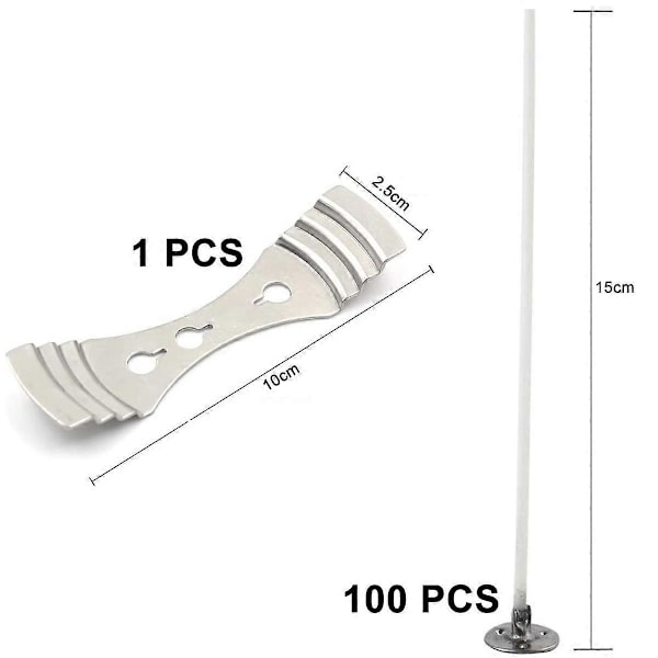 Camelize Kerzendocht 100 st. Kerzendochte Kerzen Dochte Candle Wick Mi