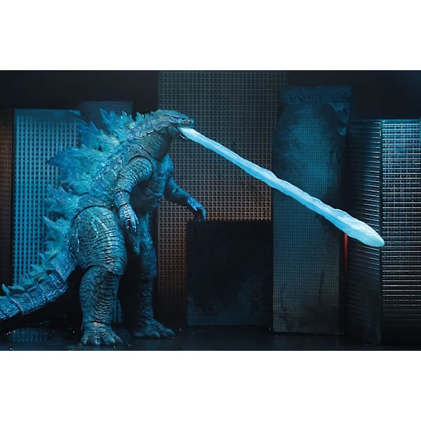 King Of The Monsters Leksak - Godzilla Actionfigur - Dinosaurie Leksaker Godzilla - Filmmonster Serien Godzilla. blue