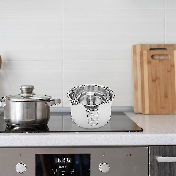 6L Trykkoger Indre Gryde Ris Trykkoger Liner Rustfrit Stål Indre Gryde Trykkoger L