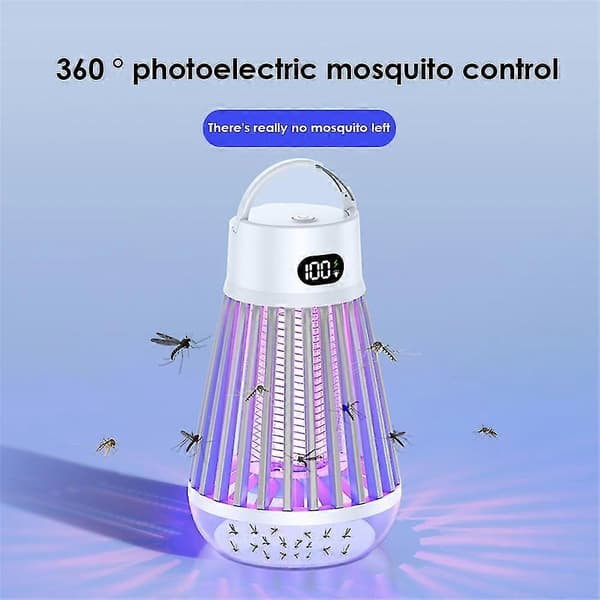 2024 Zappify 2.0 Zappify Zapper, USB-opladelig Bærbar Zapper Ny white