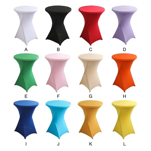 Polyester Rund Elastisk Duk Slitstark Och Dammskyddande För dark blue