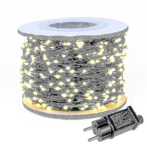 30m 50m 100m LED-valosarjat Koristelu Makuuhuoneen Sisustus Uusivuosi Garl Copper Multi color 10M With controller
