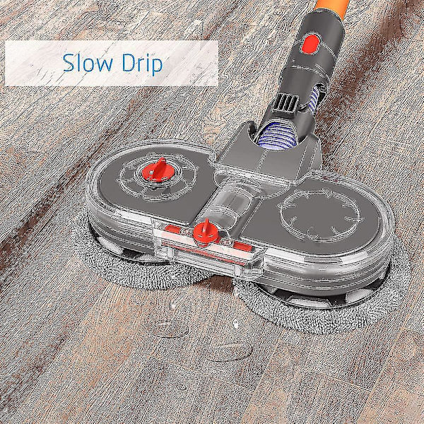 Sähköinen moppi-lisäosa Dyson V7 V8 V10 V11 V15 -imureille, märkä- ja kuiva-moppi Dyson-mopille ja moppiharjalle