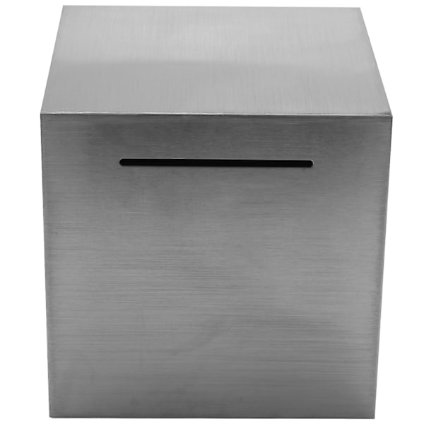 Safe Piggy Bank Made Of Stainless Steel,safe Box Money Savings Bank For Kids,can Only Save The Pigg