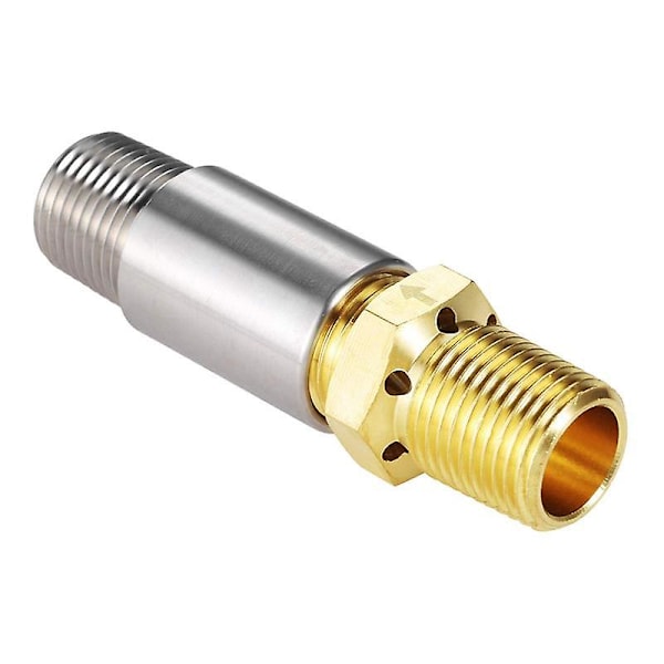 Flytende Propangasbrenner Ildsted 1/2 tommer Luftblanderventil, BlanderventilBY Silver Brass