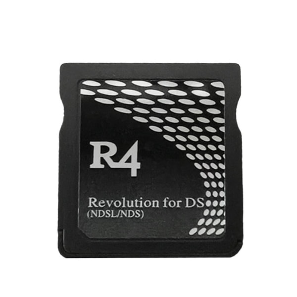 R4-spelkort för brännkort trä/dubbelkärna för NDSL-flashkort första generationens R4-spelkort [DmS] black