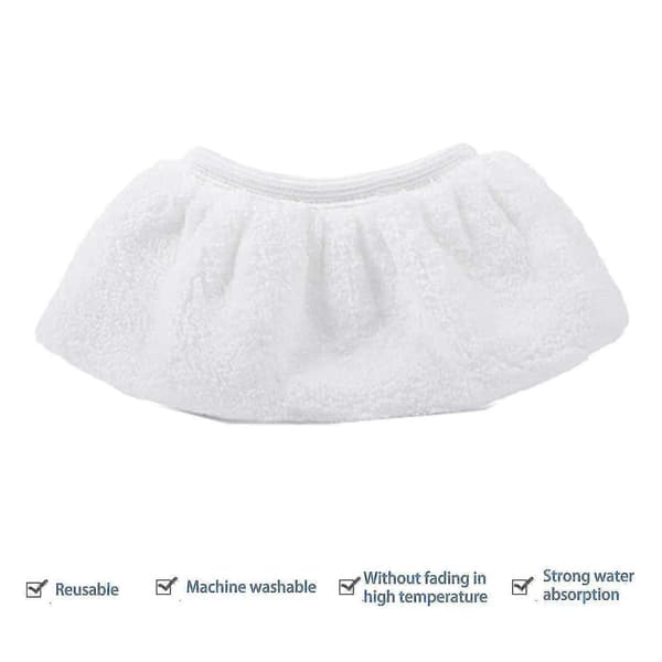 8-pak Mikrofiber Kludepuder til Karcher SC2-SC5 Damprenser EasyFix Hånddyse [DB]